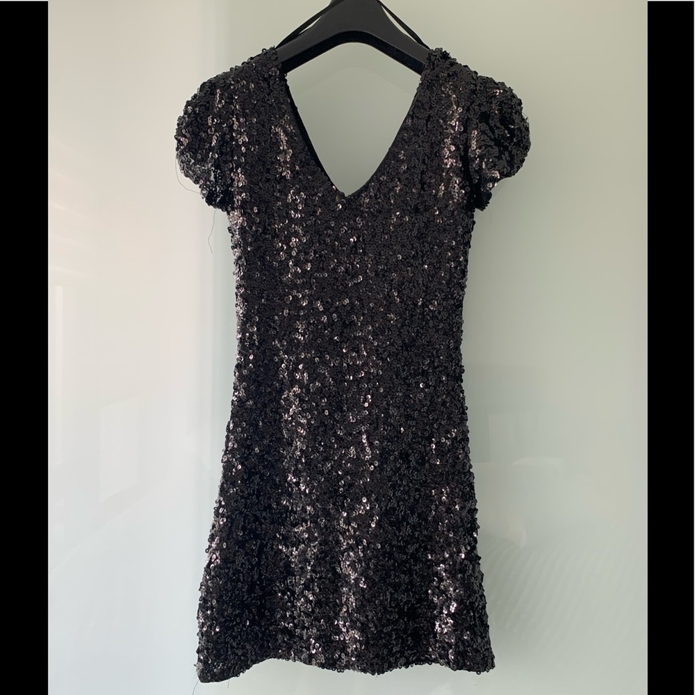 Papillon sequence mini dress S